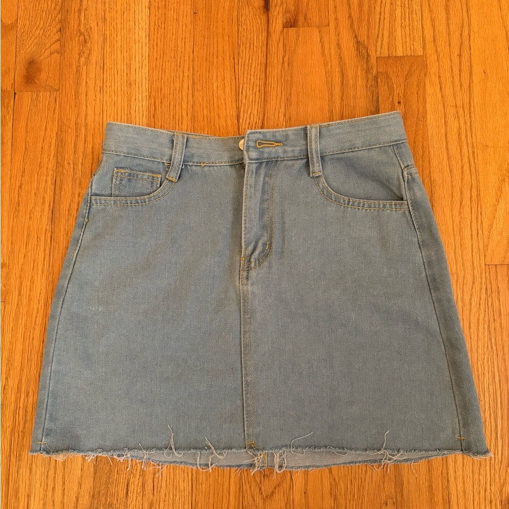 Denim Blue Women's Skirt